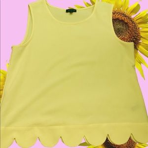 The Limited Scalloped Tank